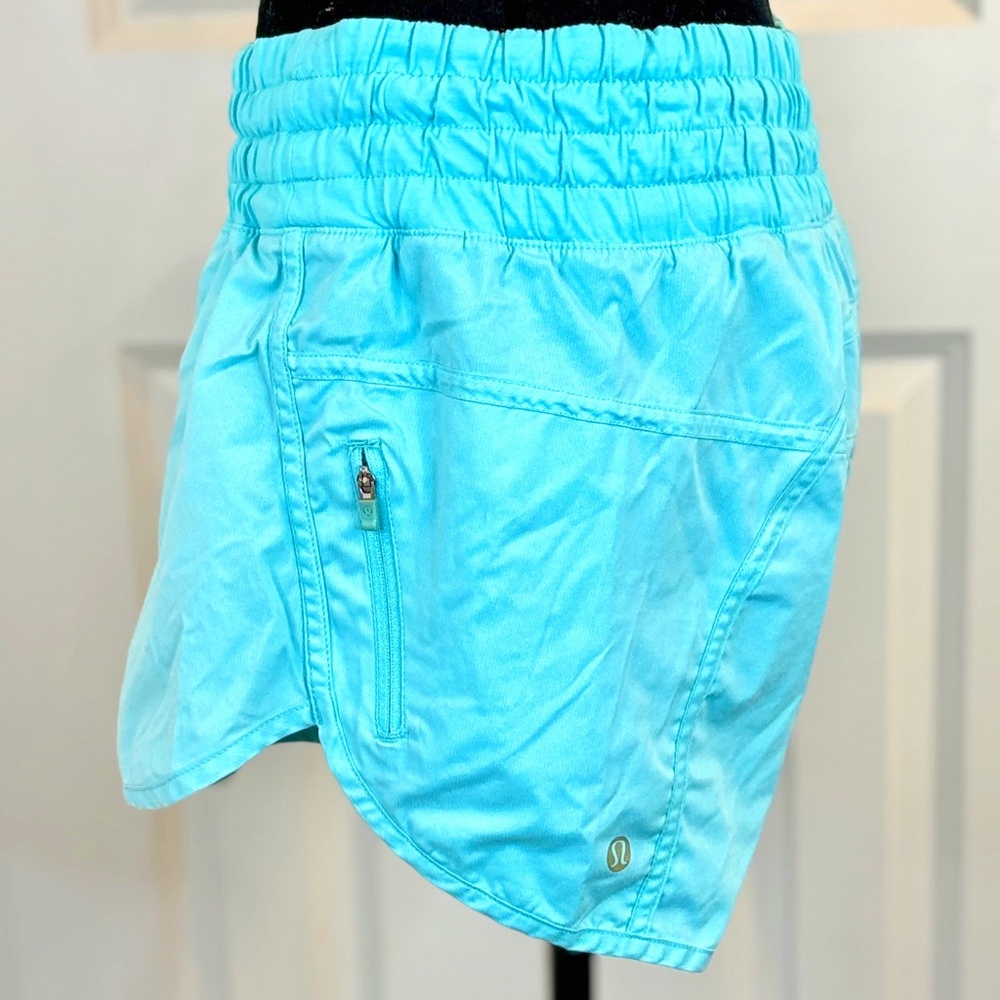 Teal Lululemon Athletic Shorts